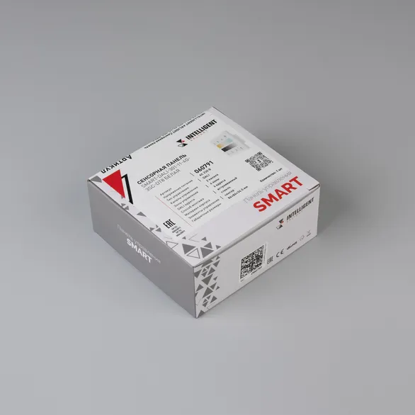 INTELLIGENT ARLIGHT Сенсорная панель SMART-DALI-301-11-4G-3SC-DT8 Белая (230V, встраиваемая, 2.4G) (IARL, IP20 Пластик, 5 лет)