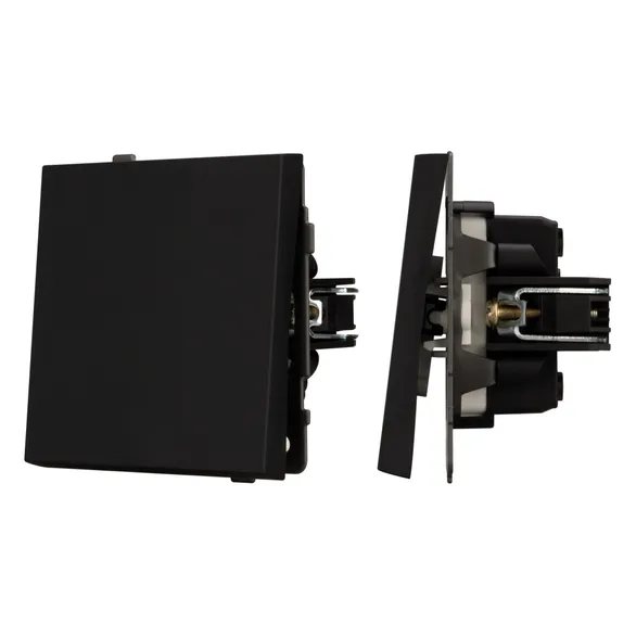 Механизм звонкового выключателя SWT-TENDO-MKR1-SFPL-BK (230V, 10A) (Arlight, -)