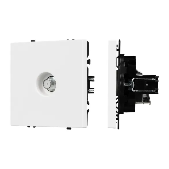 Механизм спутниковой розетки SCT-NOBE-MST1-SFPL-WH (SAT) (Arlight, Белый кварц)