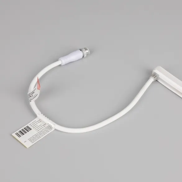 Светодиодная лента герметичная WAVE-SIDE-DOUBLE-A120-16x15mm 24V White6000 (15 W/m, IP67, 5m, wire x1) (Arlight, Вывод боковой, 5 лет)