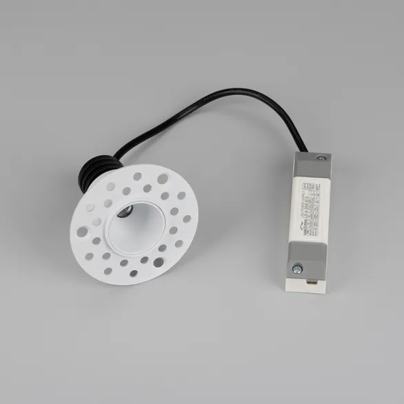 Светильник MS-INVISIO-TRIMLESS-R35-5W Day4000 (WH-WH, 36 deg, 230V) (Arlight, IP54 Металл, 5 лет)