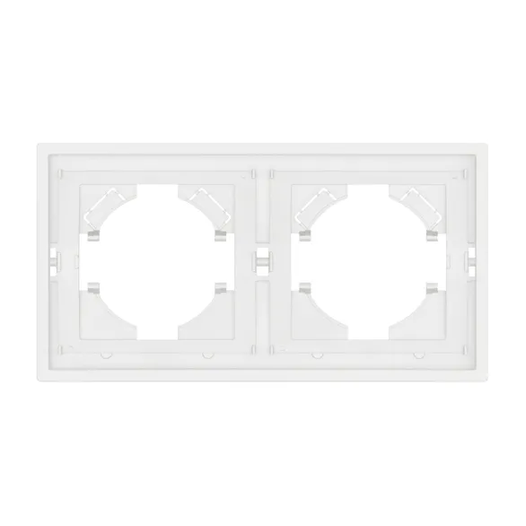 Рамка пластиковая FRM-TENDO-SFPL-2-WH (Arlight, -)