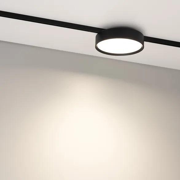 Светильник MAG-MICROCOSM-RONDO-R150-15W Day4000 (BK, 90 deg, 24V) (Arlight, IP20 Металл, 5 лет)