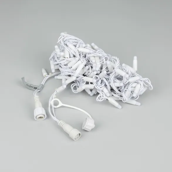 Светодиодная гирлянда ARD-STRING-CLASSIC-10000-WHITE-95LED-MILK-LIVE RGBW-DMX (24V, 10W) (Ardecoled, IP65)