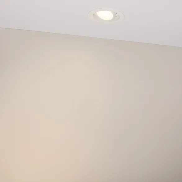 Светильник MS-VORTEX-BUILT-R90-12W Warm3000 (WH-WH, 40 deg, 230V) (Arlight, IP20 Металл, 5 лет)