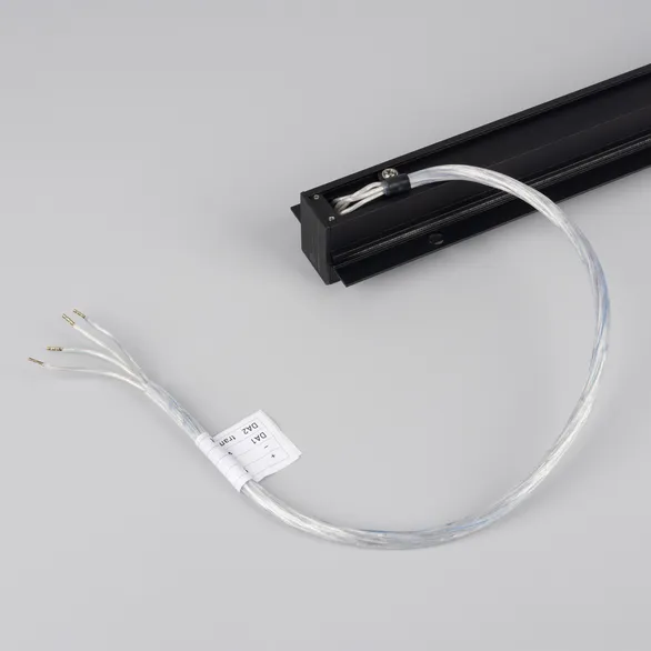 Трек встраиваемый MAG-TRACK-2538-FDW-1000 (BK, 5LN) (Arlight, IP20 Металл, 5 лет)