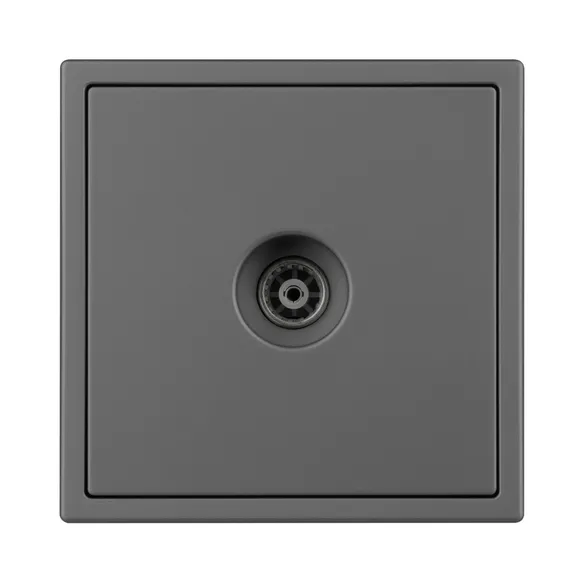 Механизм телевизионной розетки SCT-NOBE-MTV1-SFPL-GR (Arlight, Серый базальт)