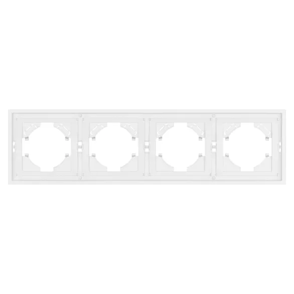 Рамка пластиковая FRM-TENDO-PL-4-WH (Arlight, -)