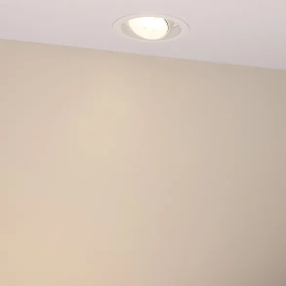 Светильник MS-VORTEX-BUILT-R110-20W Warm3000 (WH-WH, 40 deg, 230V) (Arlight, IP20 Металл, 5 лет)