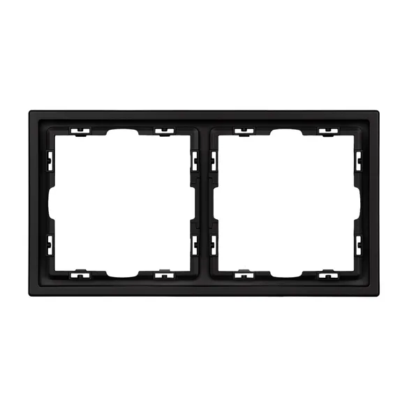 Рамка пластиковая FRM-NOBE-SFPL-2-BK (Arlight, -)