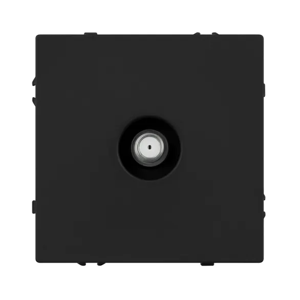 Механизм спутниковой розетки SCT-NOBE-MST1-SFPL-BK (SAT) (Arlight, Черный оникс)