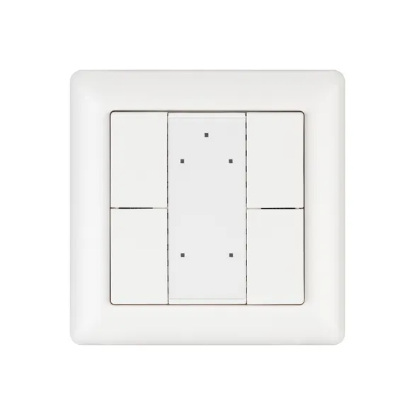 Панель Knob SR-KN9550K4-UP White (KNX, DIM) (Arlight, IP20 Пластик, 3 года)