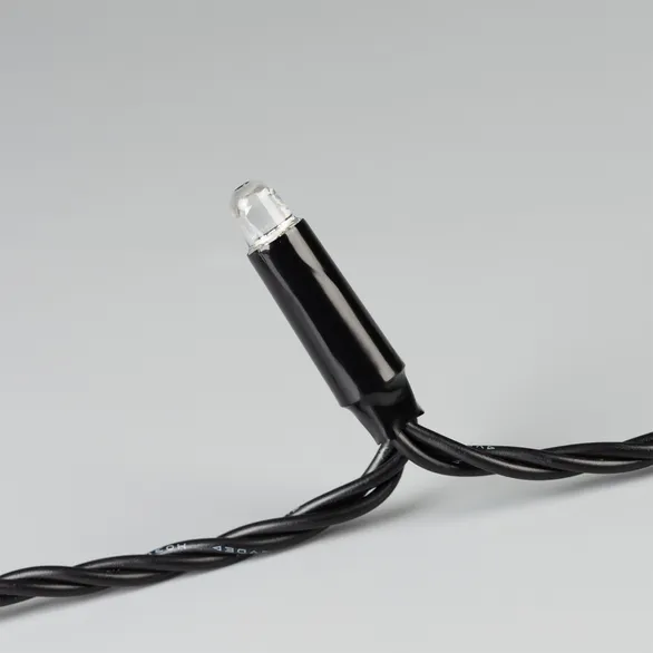 Светодиодная гирлянда ARD-STRING-CLASSIC-15000-BLACK-100LED-LIVE RGB-SPI (12V, 53W) (Ardecoled, IP65)