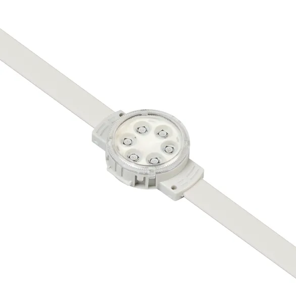Модуль управляемый DMX-H6-D40 24V RGB (1.4W, IP67, 120 deg) (Arlight, Пластик, 3 года)