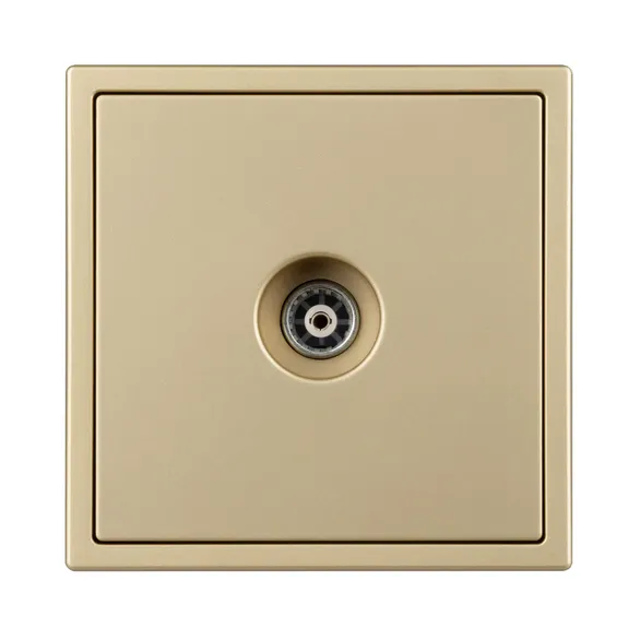 Механизм телевизионной розетки SCT-NOBE-MTV1-SFPL-GD (Arlight, Золотой песок)