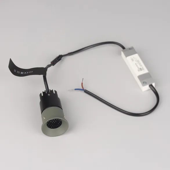 Светильник безрамочный DL-INTRAL-R39-6W Day4000 (Серо-зеленый RAL7009, 36 deg, 230V) (Arlight, IP20 Металл, 5 лет)
