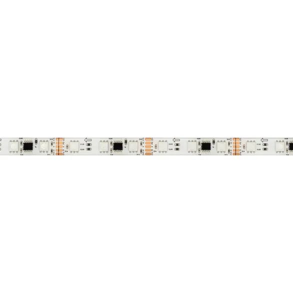 Светодиодная лента герметичная DMX-SE-B60-10mm 12V RGB-PX3 (14 W/m, IP65, 5060, 5m) (Arlight, -)