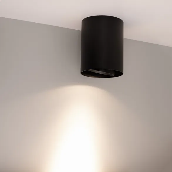 Светильник SP-FOCUS-R132-24W Day4000 (BK, 15 deg, 230V) (Arlight, IP54 Металл, 5 лет)