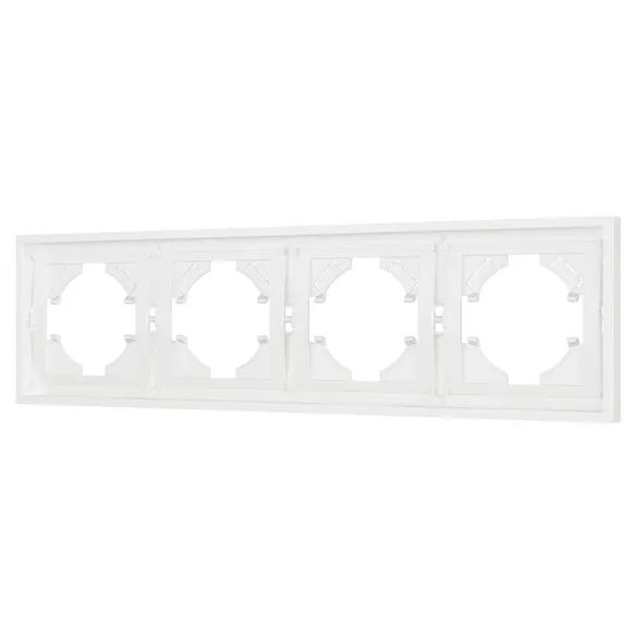 Рамка пластиковая FRM-TENDO-SFPL-4-WH (Arlight, -)