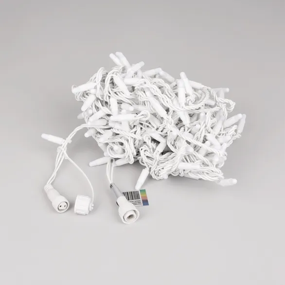Светодиодная гирлянда ARD-STRING-CLASSIC-20000-WHITE-200LED-MILK-SYNC RGB (230V, 13W) (Ardecoled, IP65)