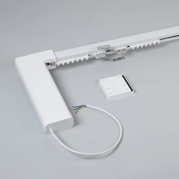 Карниз для штор с электроприводом ECK-IND-RF-3M (Arlight, IP20 Металл, 3 года)