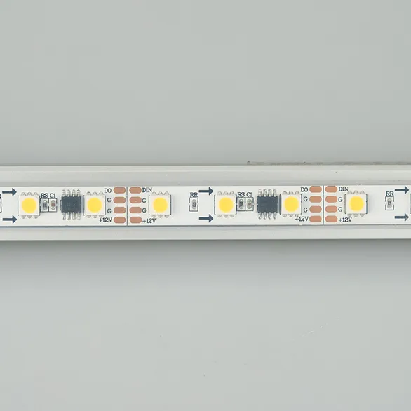 Светодиодная лента SPI-5000P-5060-60 12V Cx3 White6000-Auto (12mm, 13.2W, IP66) (Arlight, Закрытый, IP66)