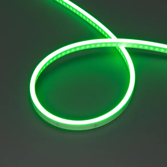 Светодиодная лента герметичная WAVE-SIDE-PU-H120-06x12mm 24V RGB (8 W/m, IP68, 1m, wire x1) (Arlight, Вывод прямой, 3 года)