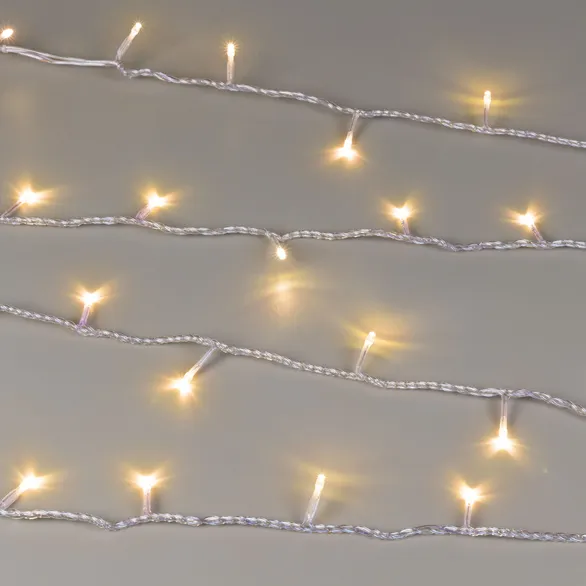 Светодиодная гирлянда ARD-STRING-HOME-5000-CLEAR-50LED-STD WARM (230V, 3.5W) (Ardecoled, IP20)