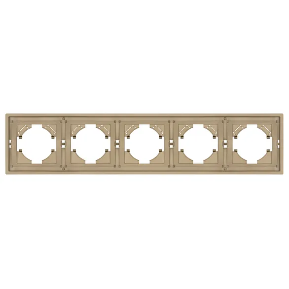 Рамка пластиковая FRM-TENDO-SFPL-5-GD (Arlight, -)