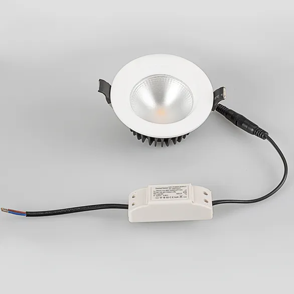Светодиодный светильник LTD-105WH-FROST-9W Warm White 110deg (Arlight, IP44 Металл, 3 года)