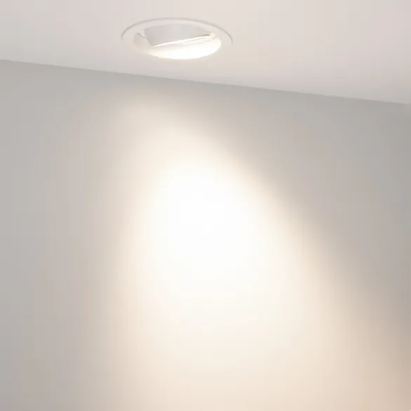 Светильник MS-VORTEX-BUILT-R110-20W Day4000 (WH-WH, 40 deg, 230V) (Arlight, IP20 Металл, 5 лет)