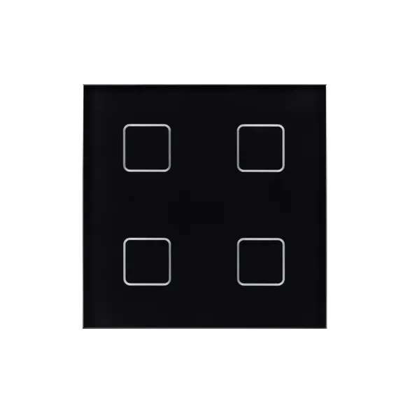 INTELLIGENT ARLIGHT Сенсорная панель DALI-301-11-IN Black (BUS/24V, Backlight) (IARL, IP20 Пластик, 5 лет)