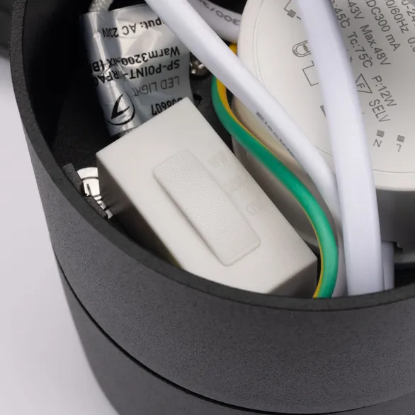 Светильник SP-POINT-SURFACE-R85-12W Warm3200-MIX (BK, 36 deg, 230V) (Arlight, IP20 Металл, 5 лет)