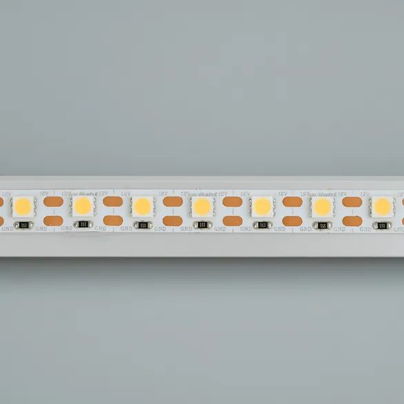 Светодиодная лента RT 2-5000 12V Cx1 Cool 8K 2x (5060, 360 LED, LUX) (Arlight, 15.6 Вт/м, IP20)