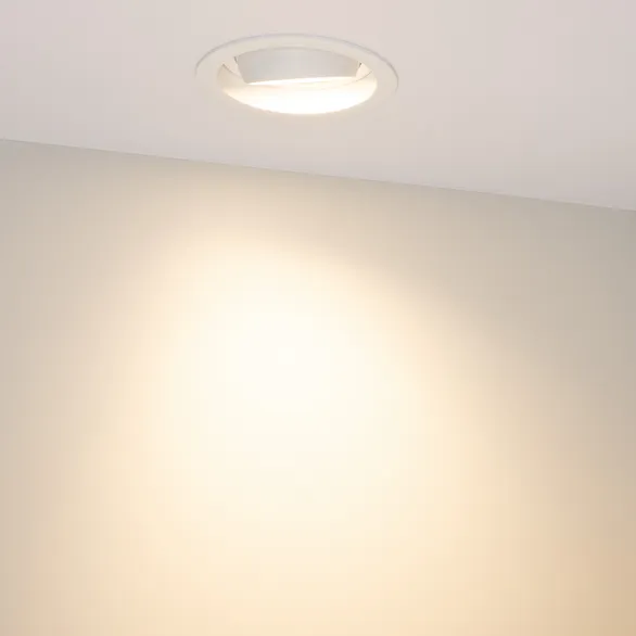 Светильник MS-VORTEX-BUILT-R135-30W Warm3000 (WH-WH, 50 deg, 230V) (Arlight, IP20 Металл, 5 лет)