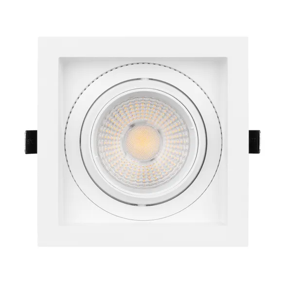 Светильник MS-VORTEX-BUILT-S140x140-30W Warm3000 (WH-WH, 50 deg, 230V) (Arlight, IP20 Металл, 5 лет)