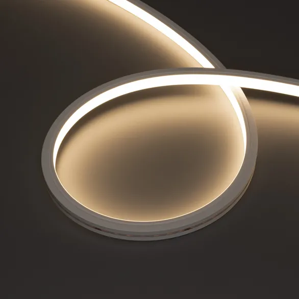Светодиодная лента герметичная MOONLIGHT-TOP-GM192-13x12mm 24V RGBW-Day (14.4 W/m, IP67, 5m, wire x2) (Arlight, Вывод боковой, 3 года)