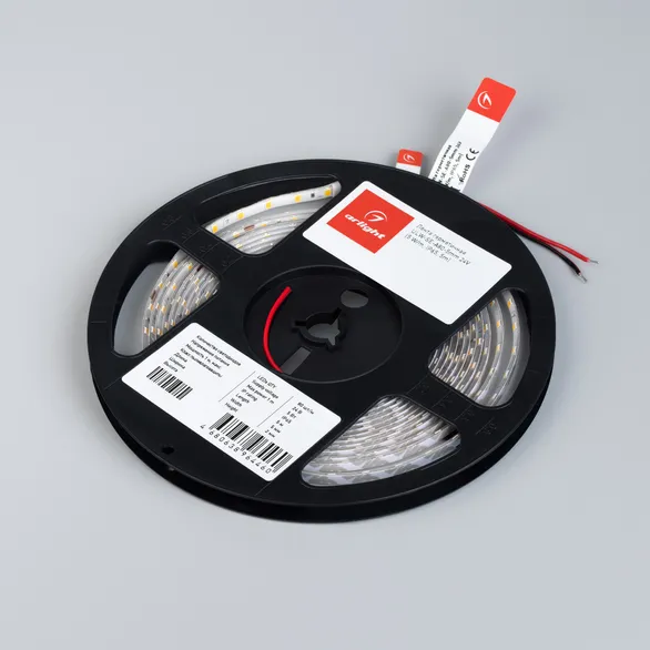 Светодиодная лента герметичная ULW-SE-A80-5mm 24V White6000 (5 W/m, IP65, 5m) (Arlight, CRI>90)