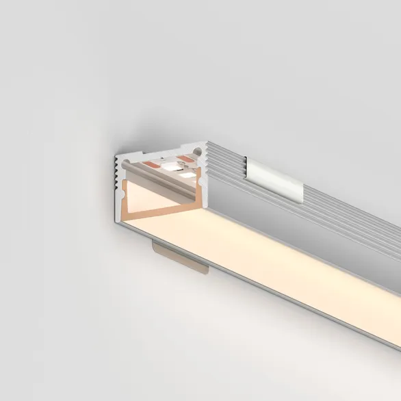 Профиль с экраном SL-SLIM20-H13-2000 ANOD+OPAL (Arlight, Алюминий)