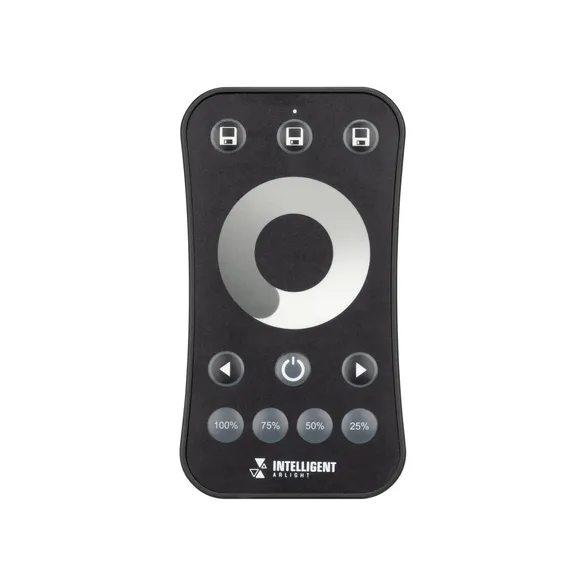 INTELLIGENT ARLIGHT Пульт SMART-801-52-1G-3SC-DIM Black (3V, 2.4G) (IARL, IP20 Пластик, 5 лет)
