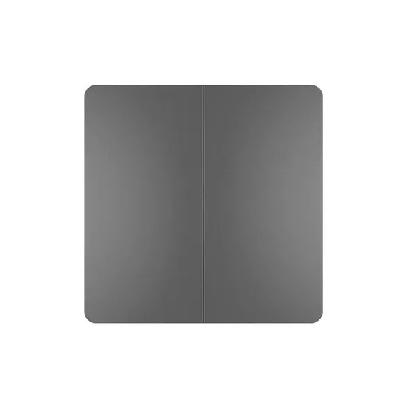 INTELLIGENT ARLIGHT Кнопочная панель KINETIC-801-22-2G-WP-SUF Grey (No battery, IP67, 433Mhz) (IARL, IP67 Пластик, 3 года)