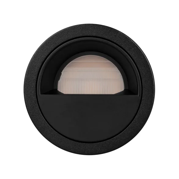 Светильник встраиваемый DL-VEILA-R63-8W Warm3000 (Черный RAL9005, A44x46 deg, 230V) (Arlight, IP20 Металл, 5 лет)