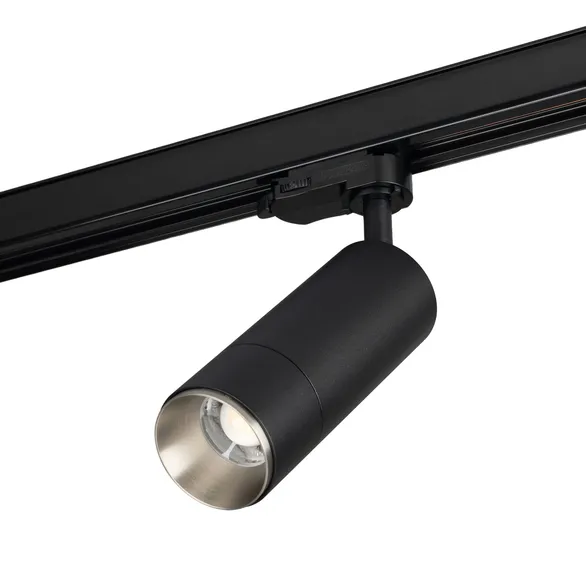 Светильник LGD-GESTIA-TRACK-4TR-R56-15W Warm3000 (Черный-никель, 25-50 deg, 230V) (Arlight, IP20 Металл, 5 лет)