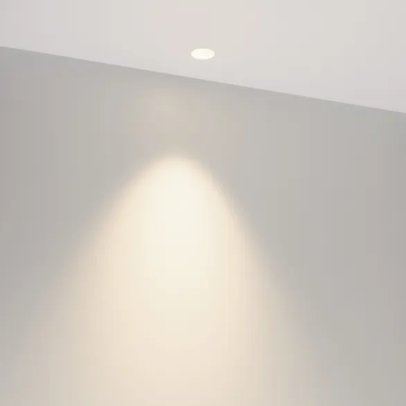 Светильник MS-INVISIO-TRIMLESS-R35-5W Day4000 (WH-WH, 36 deg, 230V) (Arlight, IP54 Металл, 5 лет)