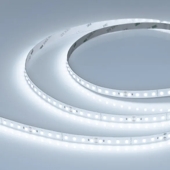 Светодиодная лента герметичная SHOP-SC-A112-10mm 24V Cool 8K-Fish (18.4 W/m, IP54, 2835, 5m) (Arlight, Открытый)