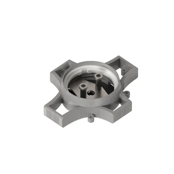 Вывод провода питания для натяжного потолка SPX-CAP-STRETCH-R64-C6.5 (Белый RAL9003) (Arlight, Металл)