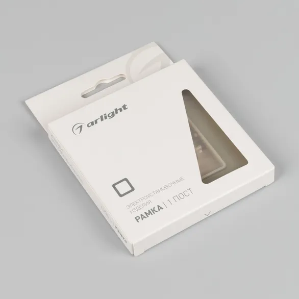 Рамка стеклянная FRM-OMALI-SFGS-1-GD (Arlight, -)