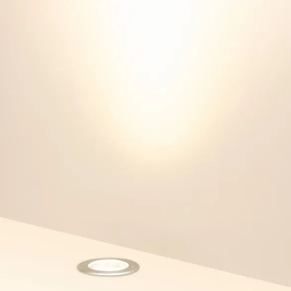 Светильник LTD-DAFNA-GROUND-R160-16W Warm3000 (SL, 20 deg, 230V) (Arlight, IP67 Металл, 5 лет)