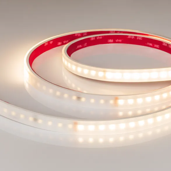 Светодиодная лента герметичная DMX-PS-A96-14mm 24V Warm3000-PX12 (14 W/m, IP67, 5m) (Arlight, CRI>90)