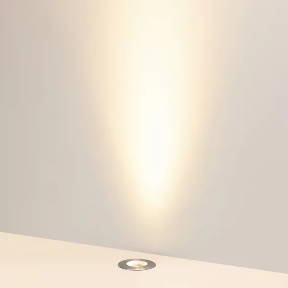 Светильник LTD-DAFNA-GROUND-R100-6W Warm3000 (SL, 20 deg, 230V) (Arlight, IP67 Металл, 5 лет)